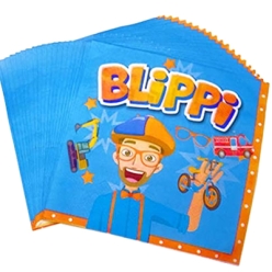 Blippi Lunch Napkins - 10 PK