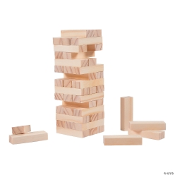 Wooden Block Wedding Guest Book