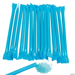 Blue Candy- Filled Straws - 240Pk