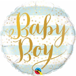 50% OFF: Blue Baby Boy Stripes 18