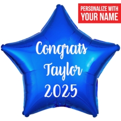 Grad 2025 Blue PERSONALIZED Name 19