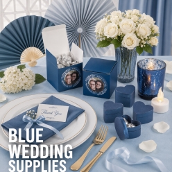 Blue Wedding Supplies