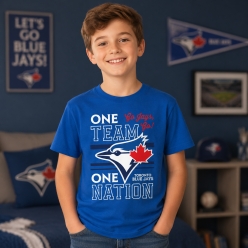 Toronto Blue Jays One Team Blue Shirt