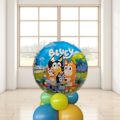 Bluey Airfill Mini Balloon Column Kit - 13pc