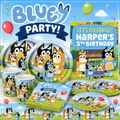 Bluey Birthday Party Supplies