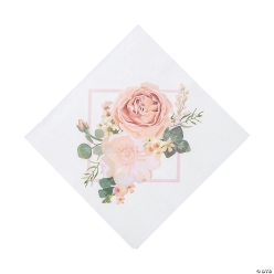 Blush Floral Luncheon Napkins-16Pk