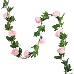 Blush Rose Garland 6 Feet