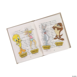 Looney Tunes Transparent Bookmarks - 48Pk