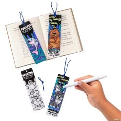 Great North VBS Colour Your Own Bookmarks - 12Pk
