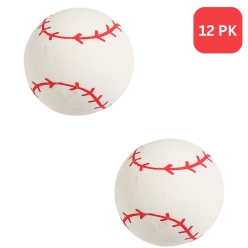Rubber Baseball Bouncing Balls 12 Pk