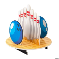 Bowling Party Foam Table Centerpiece