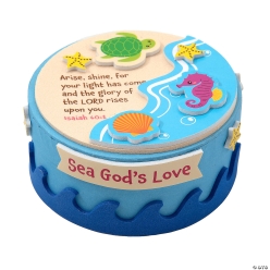 Religious Summer Blessings Prayer Box Craft Kit-12Pk