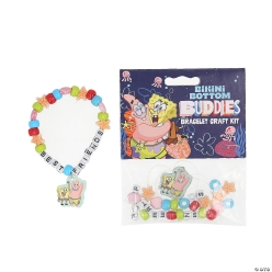 SpongeBob SquarePants Bracelet Craft Kit-12Pk