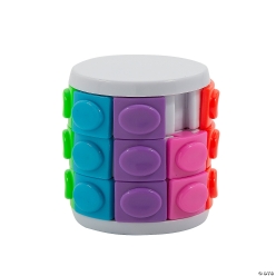 Brain Storm Rotate & Slide Fidget Puzzle Cube