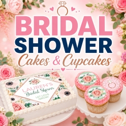Bridal Shower Cake and Cupcake Supplies