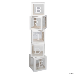 Bride Balloon Boxes