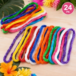 24 pc Bright Lei Assortment