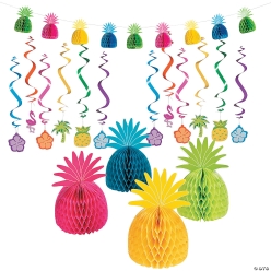 Bright Luau Decorating Kit