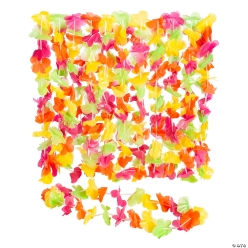 Bright Neon Leis - 36Pk