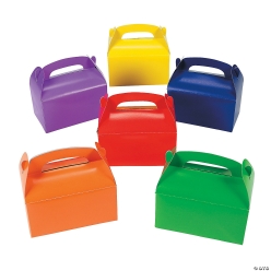Rainbow Multi-colour Large Loot Boxes - 12 Pk