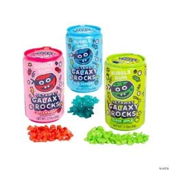 Getaway Galaxy Rocks Bubble Gum - 12Pk