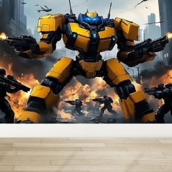 40% OFF: Transformers 2D FABRIC 5 Foot Keepsake Backdrop