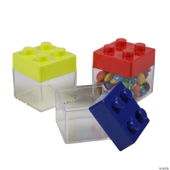 Building Block Favour Containers - 12Pk