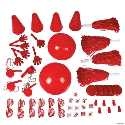 Red School Spirit Assortment - 50 Pk