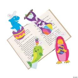 60% OFF: Easter Animal Themed Bookmarks 4PK