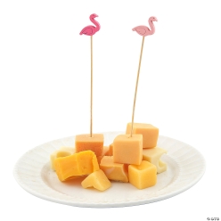 Bulk Flamingo Cocktail Picks - 100Pk