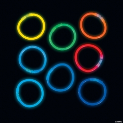 Bulk Assortment Glow Bracelets - 50Pk