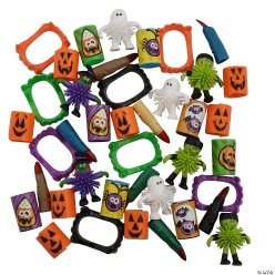 Bulk Halloween Novelty Toy Assortment - 400Pk