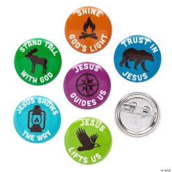 Great North VBS Metal Buttons - 48Pk