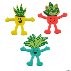 Potted Houseplant Bendables -48Pk