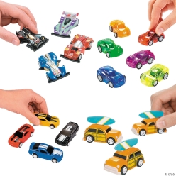 Bulk Pullback Race Car Assortment - 96Pk