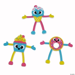 Sweet Treats Characters Bendables - 48Pk