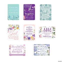 Woman of Faith Prayer Cards - 144Pk