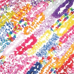Super Mega Fabric Lei Flower Assortment 100pc