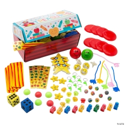 School Carnival Treasure Chest Assortment - 96 Pc