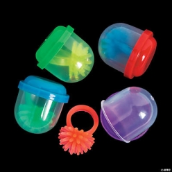 Vending Machine Capsules Glow In The Dark Rings-250Pk