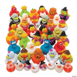 Halloween Rubber Duckies Assortment - 50 Pack