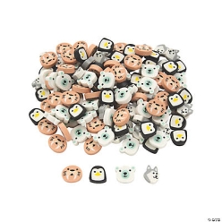 BULK Winter Animals Erasers-144Pk