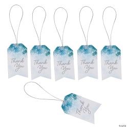 Winter Wedding Thank You Tags-48Pk