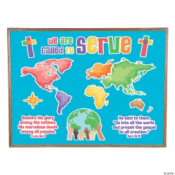 Religious Called to Serve Classroom Bulletin Board Set