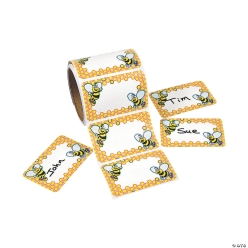 60% OFF: Bumble Bee Name Tags/Labels - 100 Pk