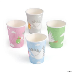 Bundle of Joy Paper Cups - 8Pk