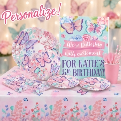*Butterfly Pink SUPERSAVER Party Pack for 10