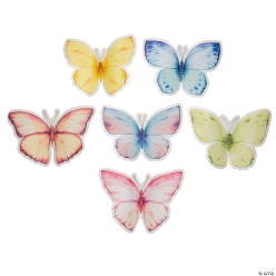 Butterfly Wall Cutouts - 6Pk