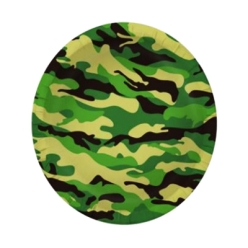 Camo Dessert Plates - 10 Pk
