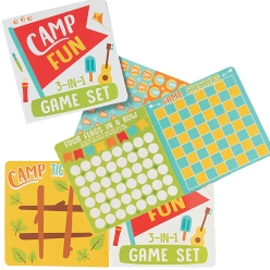 55% OFF: Camp Fun LARGE 3-in-1 Game Sets - 12Pk